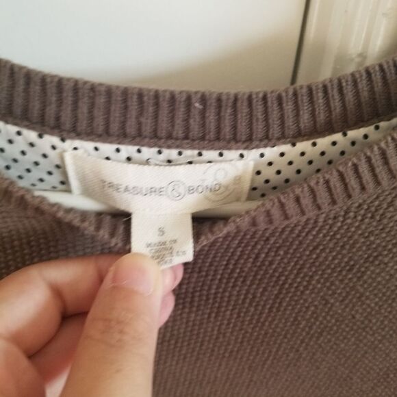 Treasure&bond Cropped Sweater - Picture 3 of 4